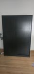 Roupeiro IKEA preto grande