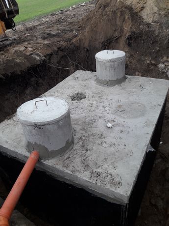 Szambo szamba zbiorniki betonowe 8000L.