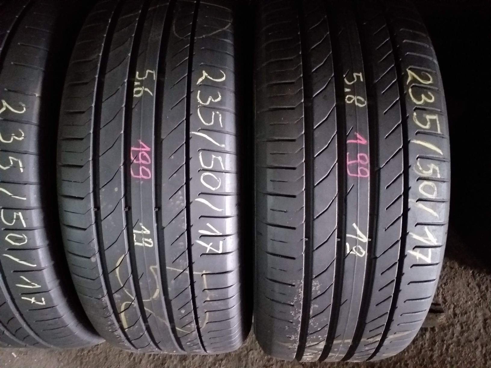 Opony 235/50R17 Continental