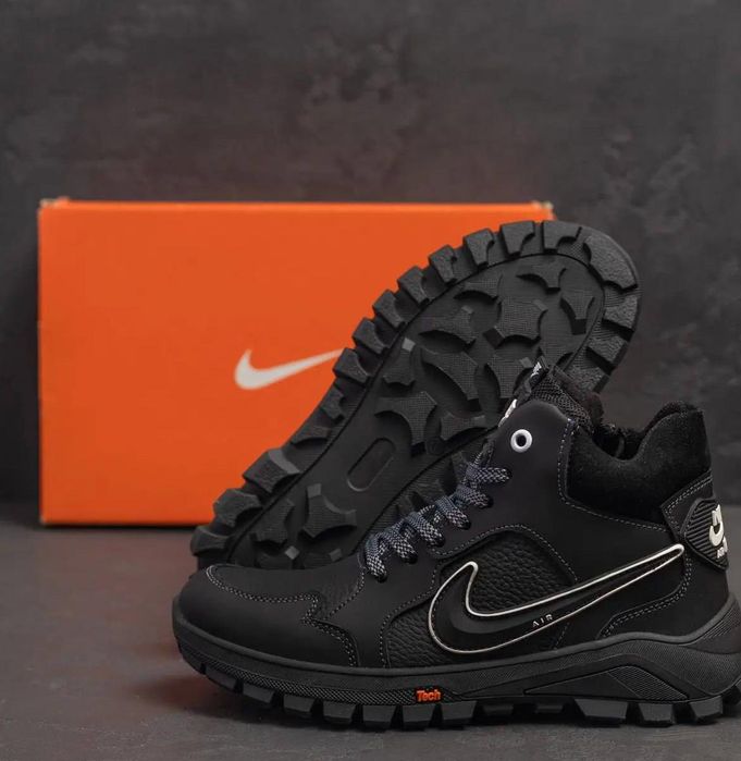 Теплые кроссовки для мальчика nike, подростковые зимние ботинки найк
