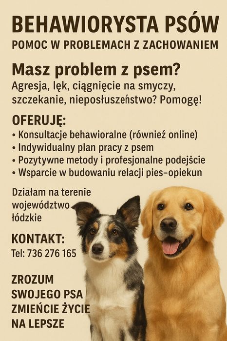 Psie przedszkole, Szkolenie psów-behawiorysta
