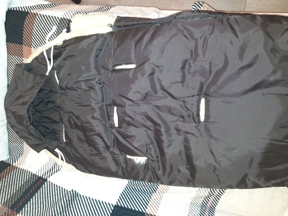 Теплый конверт на овчине Eisbarchen,почти новый Германия