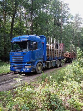 Transport drewna usługi HDS