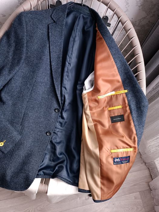 Чоловічий піджак напівпальто шерстяний новий.