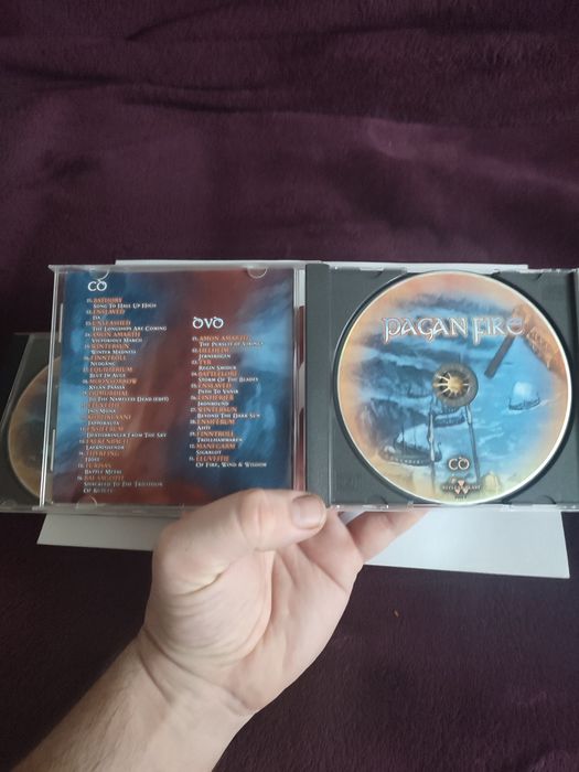 Pagan Fire 2008 (CD+DVD), manufactured in USA