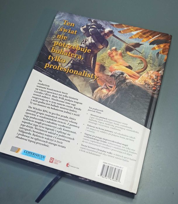 Podręcznik do gry fabularnej "Wiedźmin"