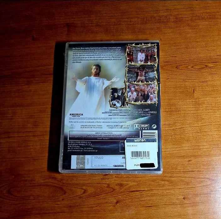 JESUS (Christian Bale/Pernilla August/Geraldine Chaplin) NOVO/SELADO