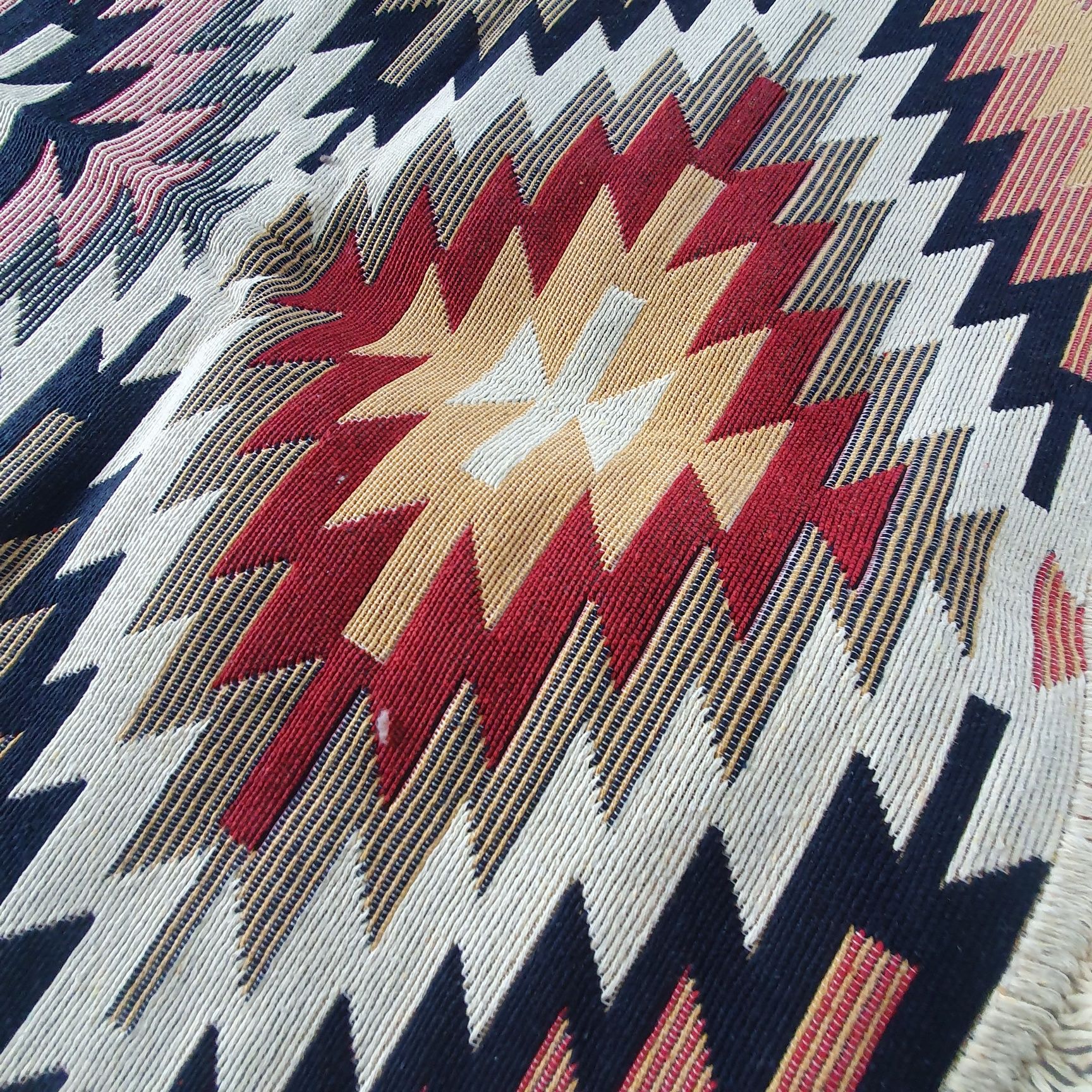 Nowy dywan BOHO 100% BAWEŁNA Premium turecku aztecki