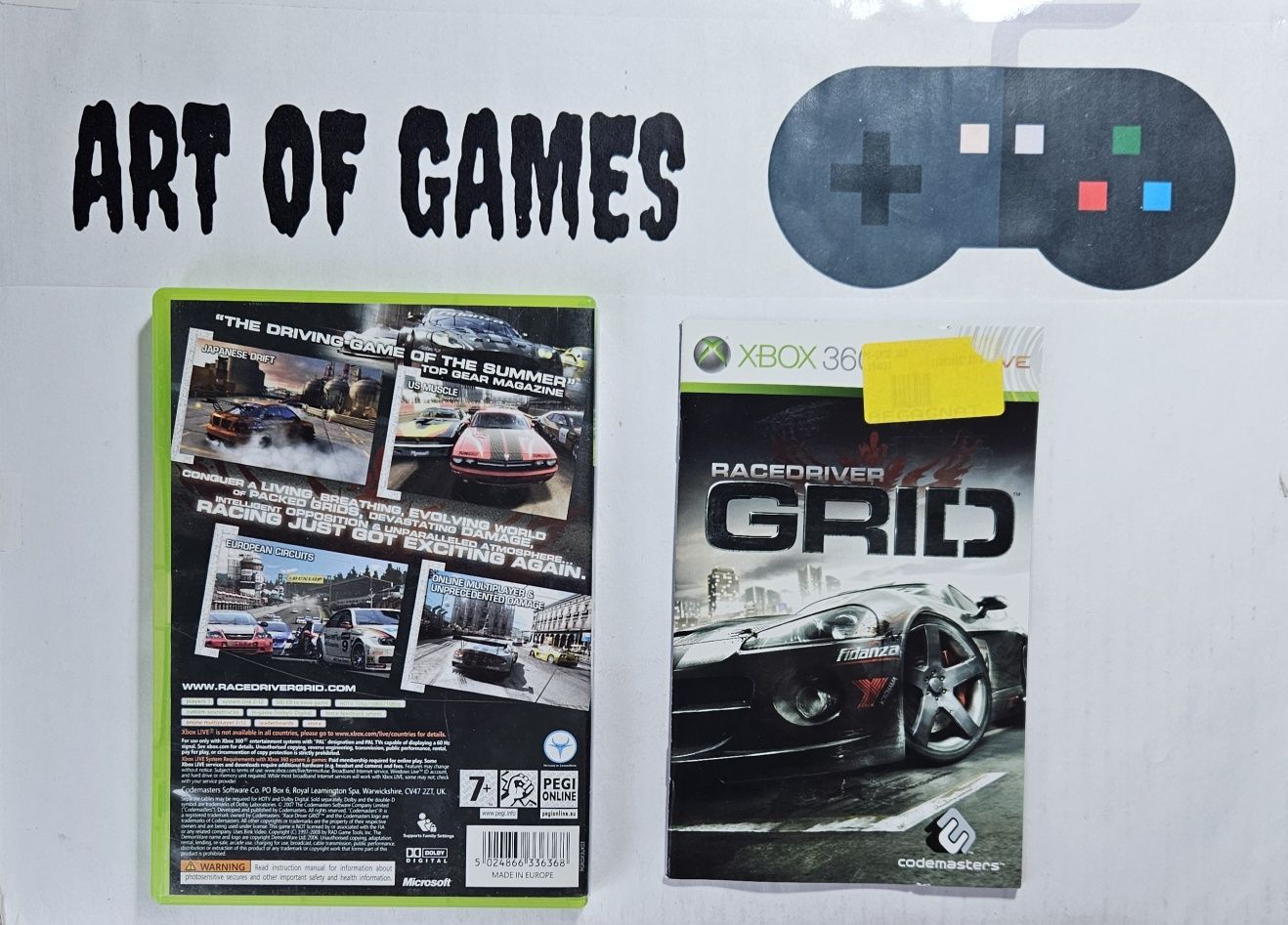 Gra Racedriver Grid Xbox 360 Wyścigi