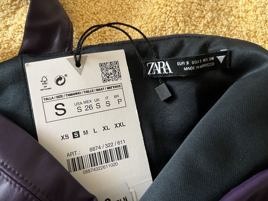 Корсет топ zara розмір s