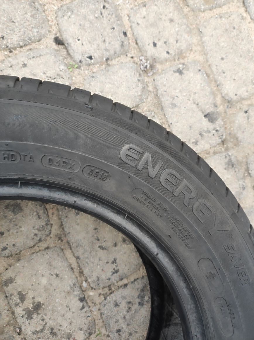 195.65.15 dwie opony letnie Michelin Energy Saver