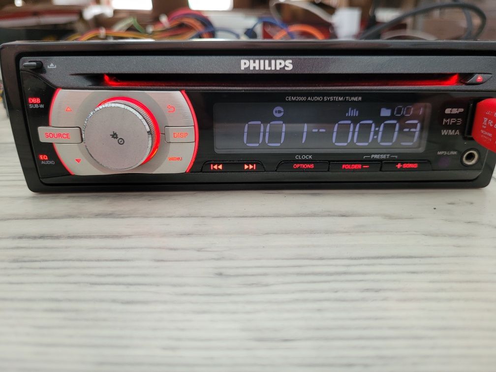 Radio samochodowe Philips 4x50W CD,USB,AUX