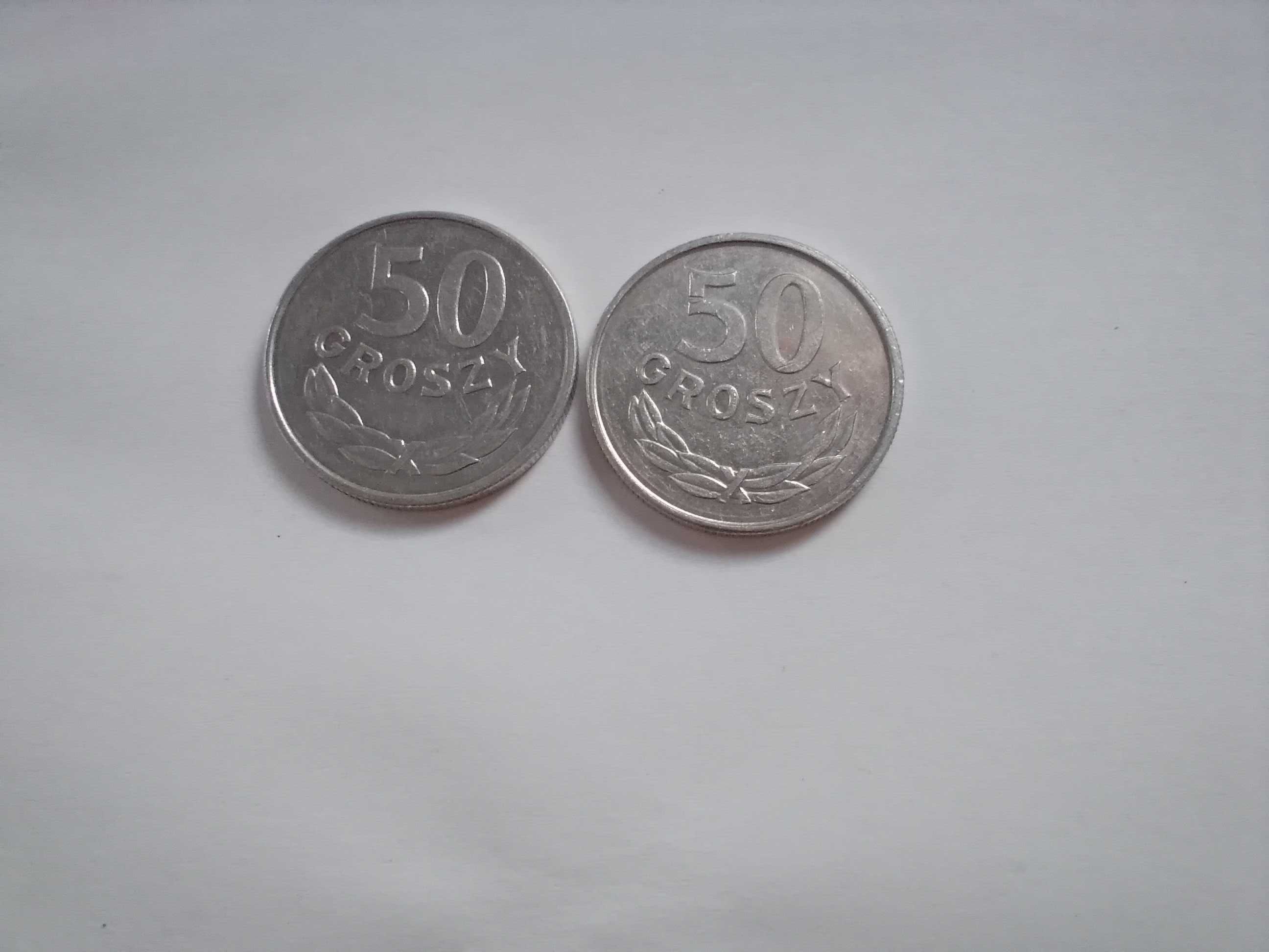 Moneta, nominał 50 groszy