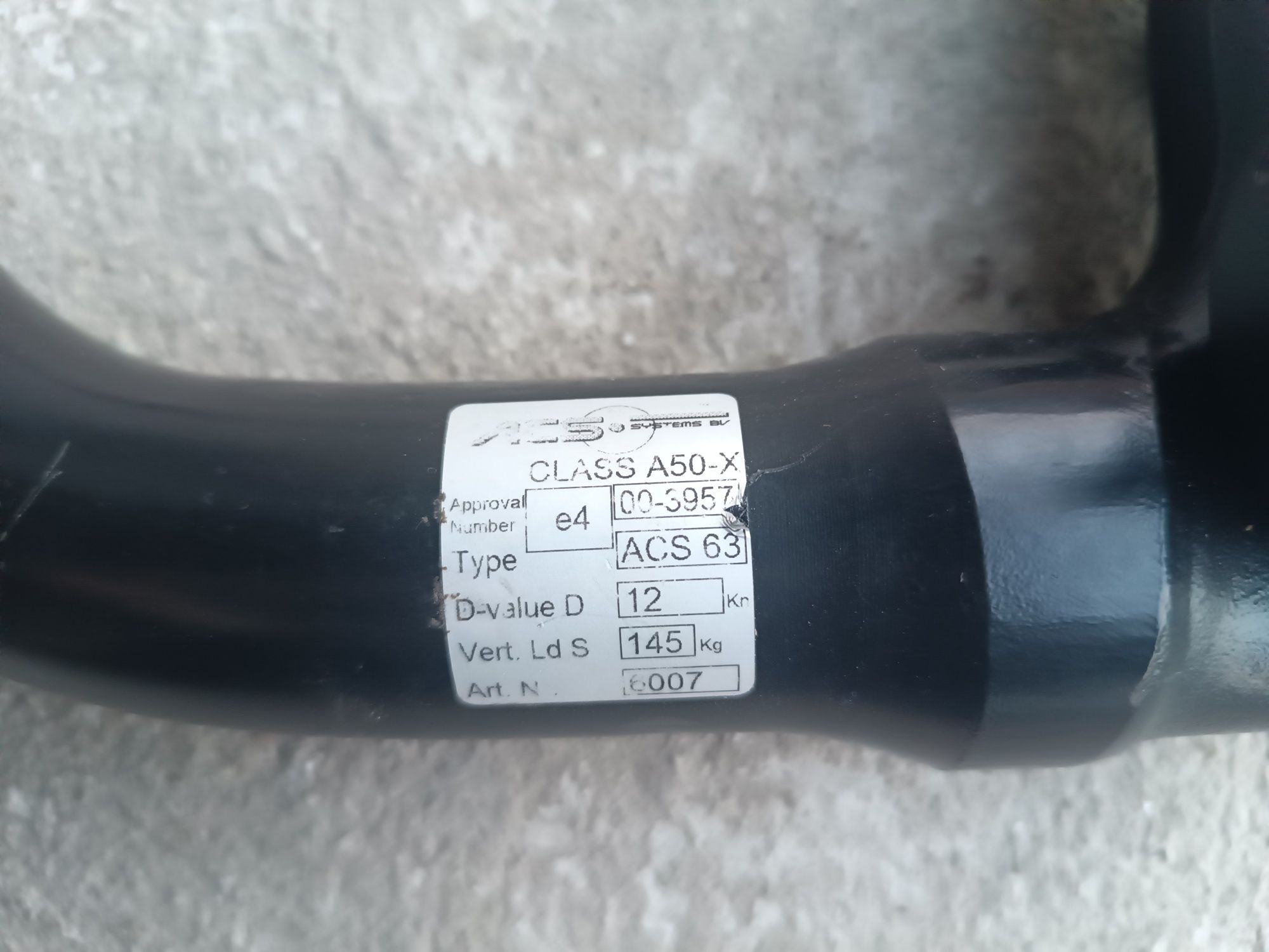 Hak holowniczy ACS A50-X