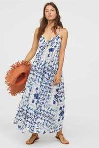 Новое платье длинный сарафан принт флористический от H&M