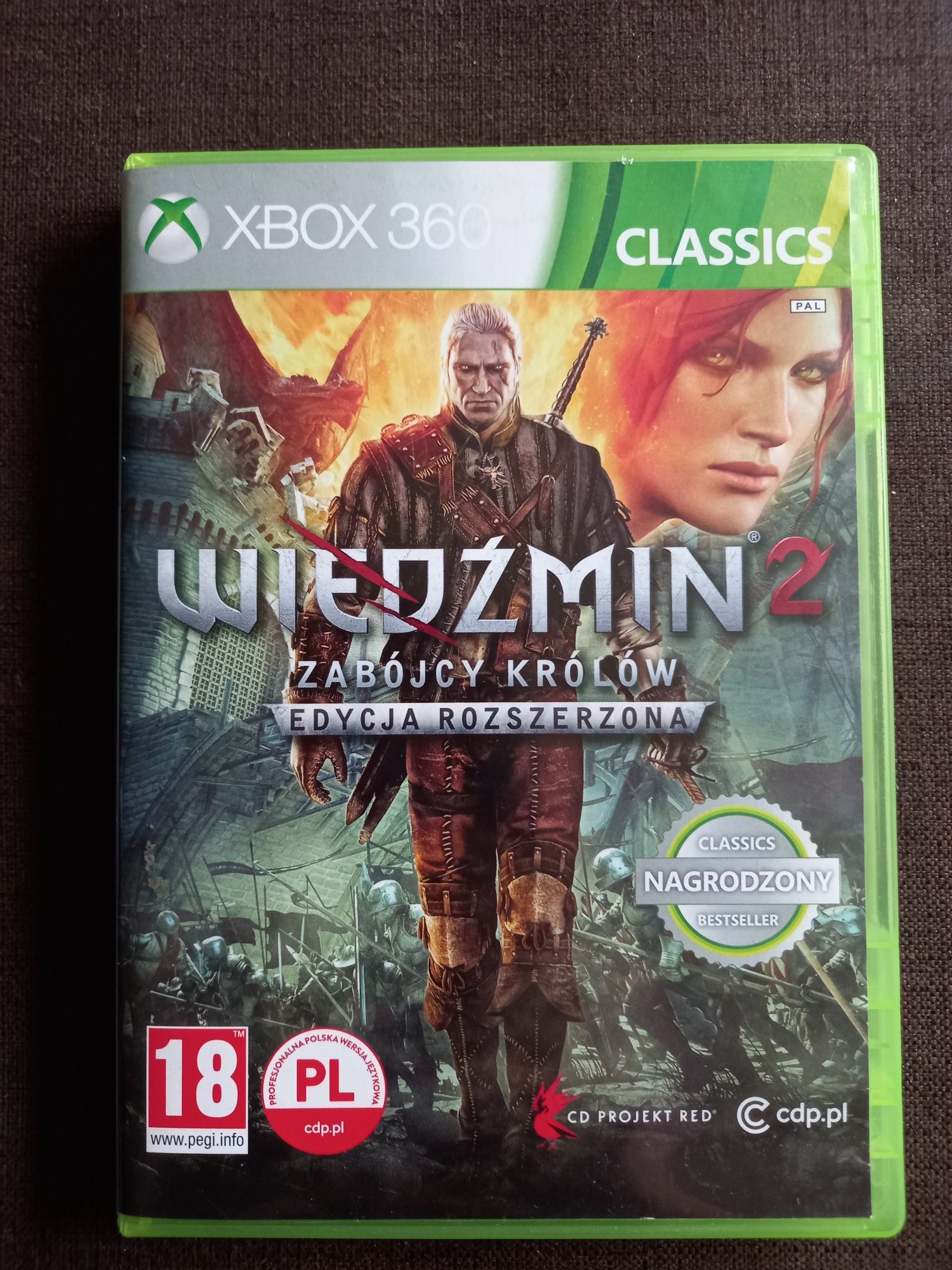 Gra Wiedźmin 2 Zabójcy Królów Edycja Rozszerzona na xbox360  Wiedzmin
