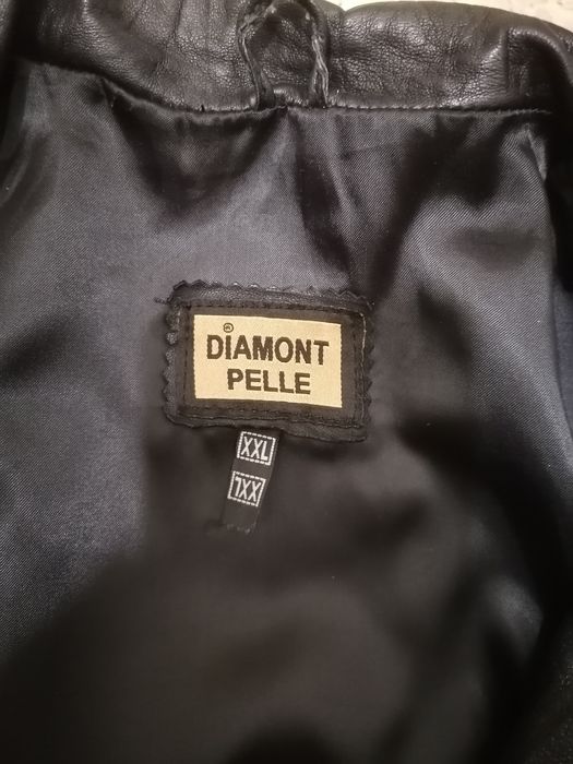 Кожаный пиджак женский