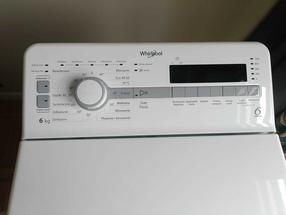 Pralka Whirlpool MTDLR 6040S PL/N – 6 kg