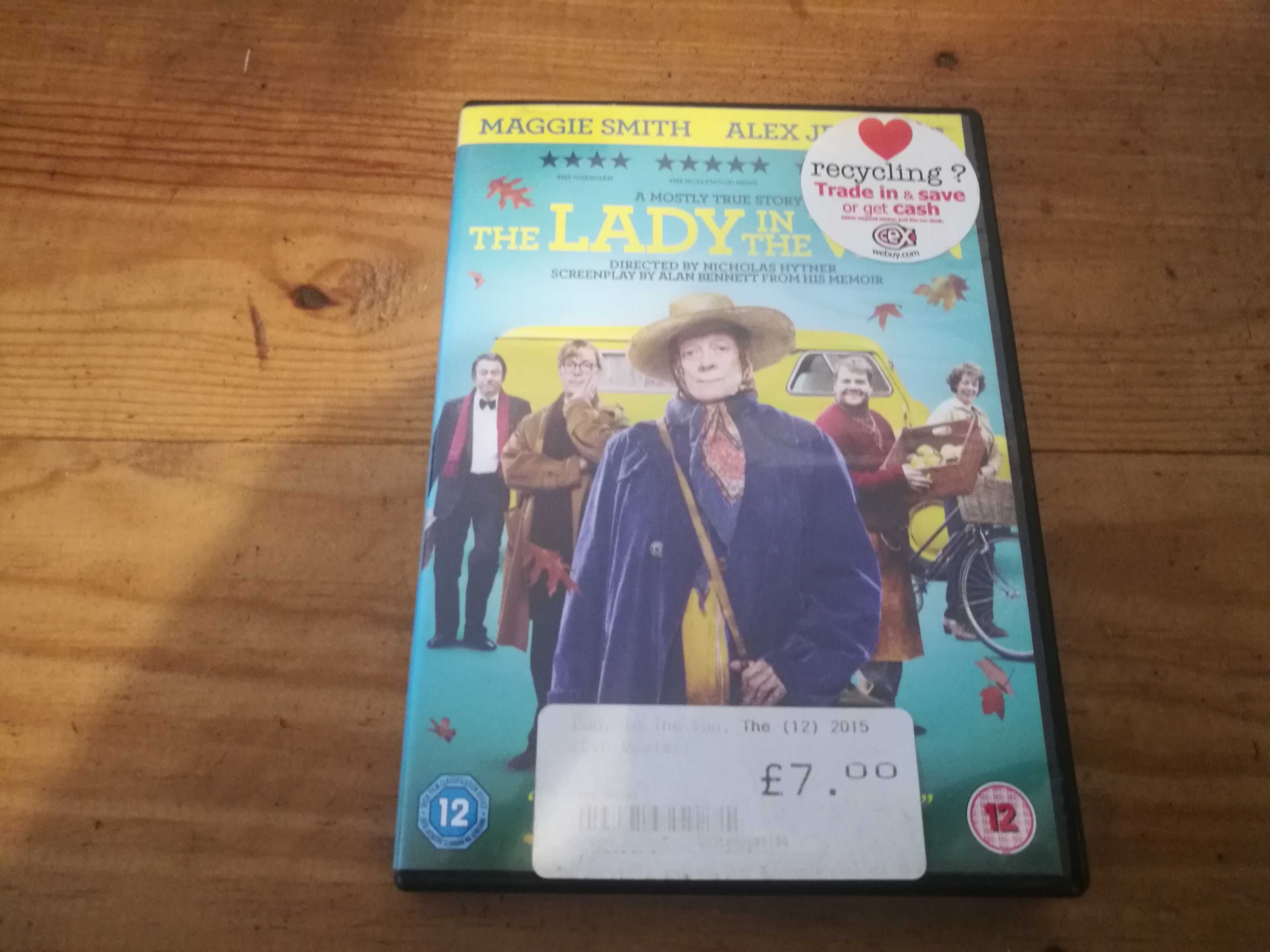 The Lady In The Van - filme 	DVD