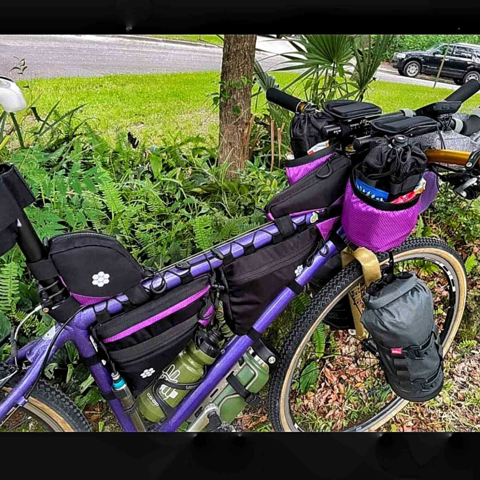 Нарульная сумка для велосипеда. Сумка на руль - Lesenok Bikepacking