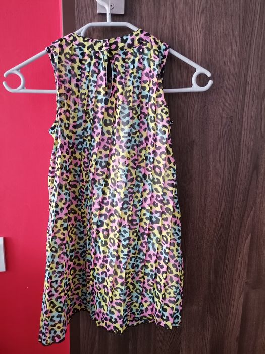 Kolorowa sukienka dxiewczęca