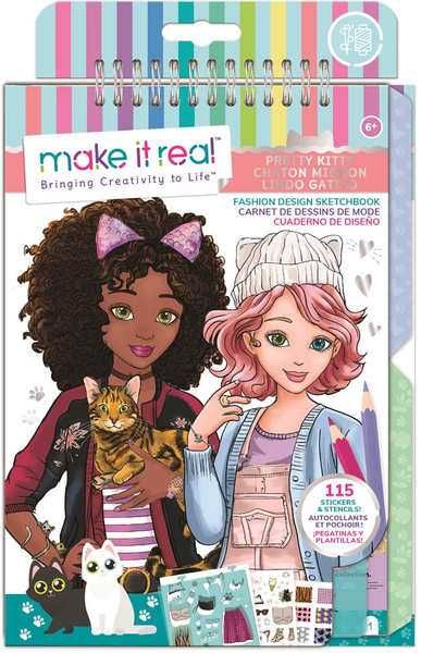 Make it Real: Блокнот c трафаретами для создания модных коллекций