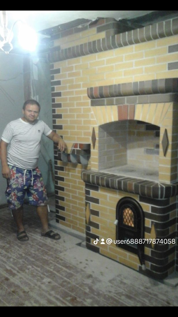 Печник услуги кладка печей барбекю каминов тандыр