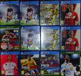Fifa + Pro Evolution Soccer (Alguns ainda selados)