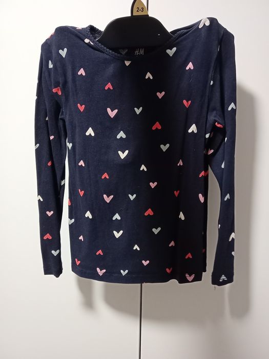Bluzka dla dziewczynki h&m 110