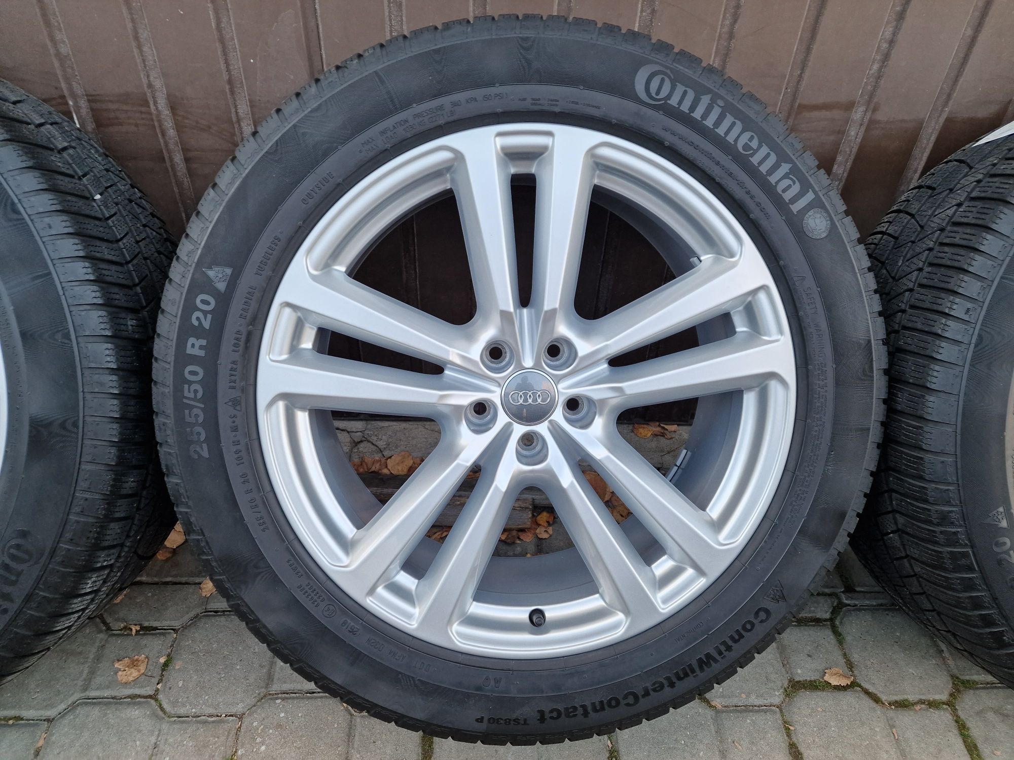 Felgi z oponami 255/50R20 Audi SQ7 Q7 S-line 5x112 Q8 Tuareg Macan