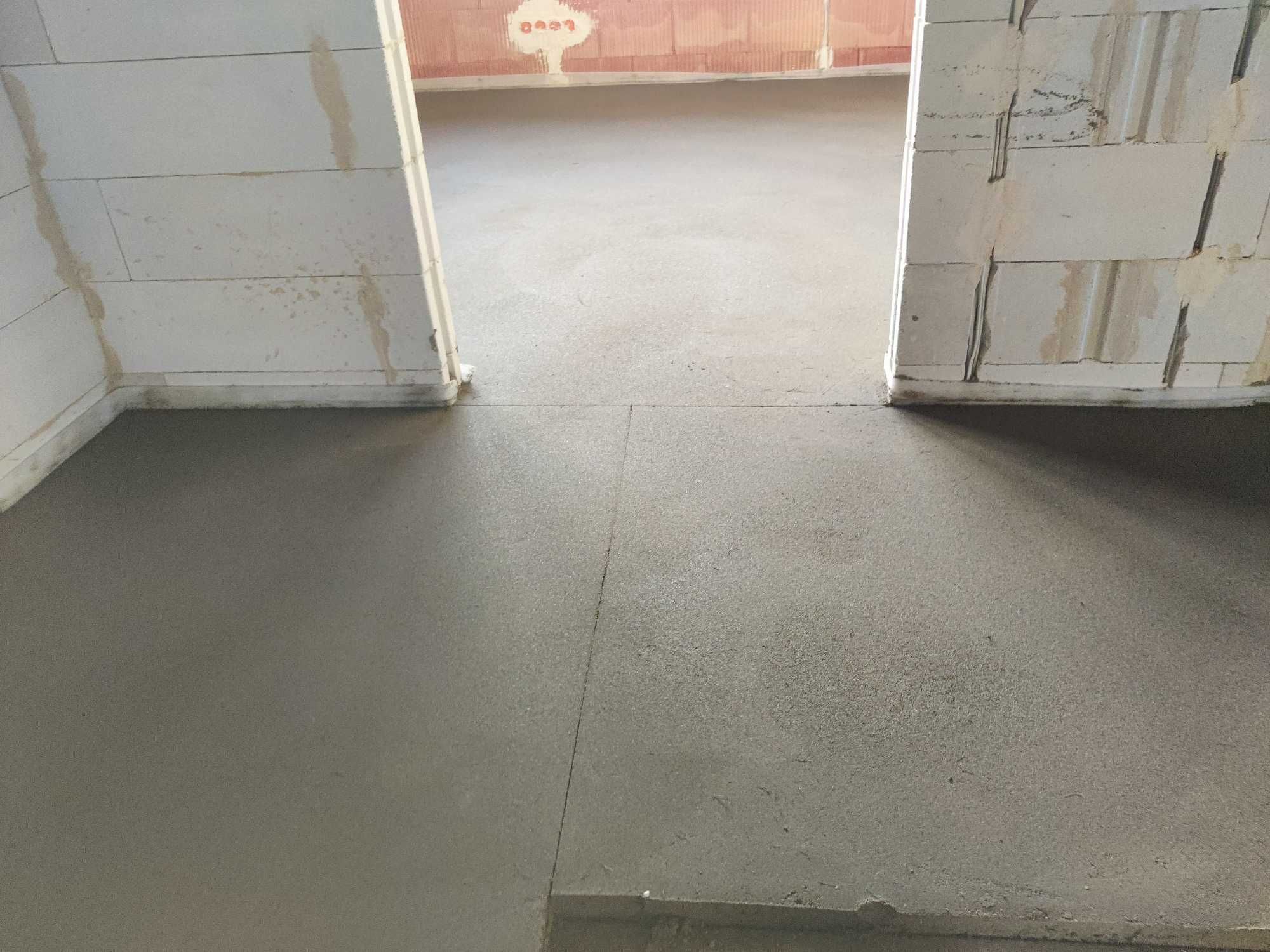 Wylewki cementowe, posadzki z mixokret, styrobeton, izolacja styropian