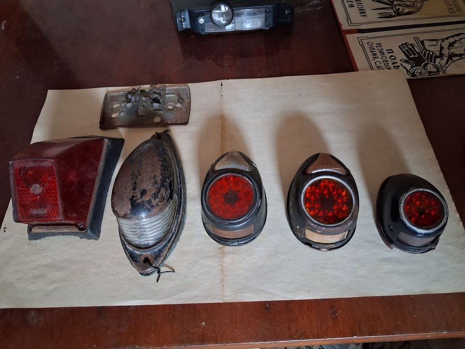 Задний фонарь ретро  мотоцикла