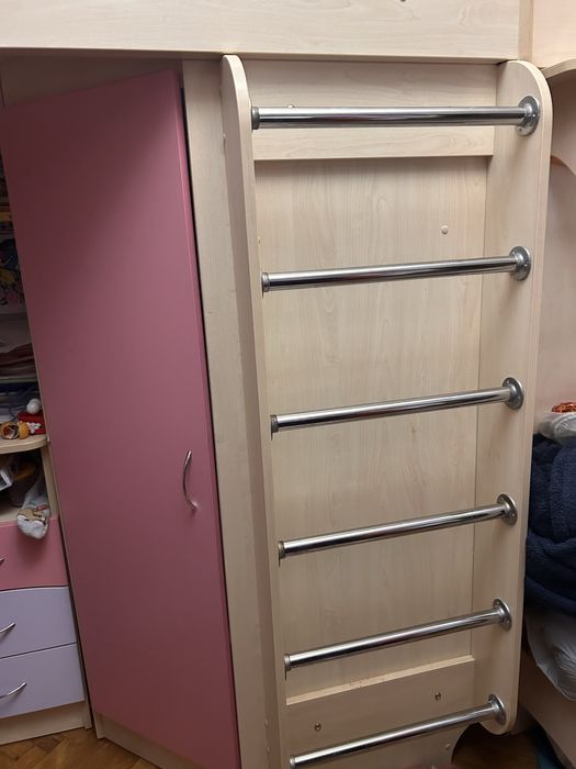 Драбина сходинки для дитячого ліжка