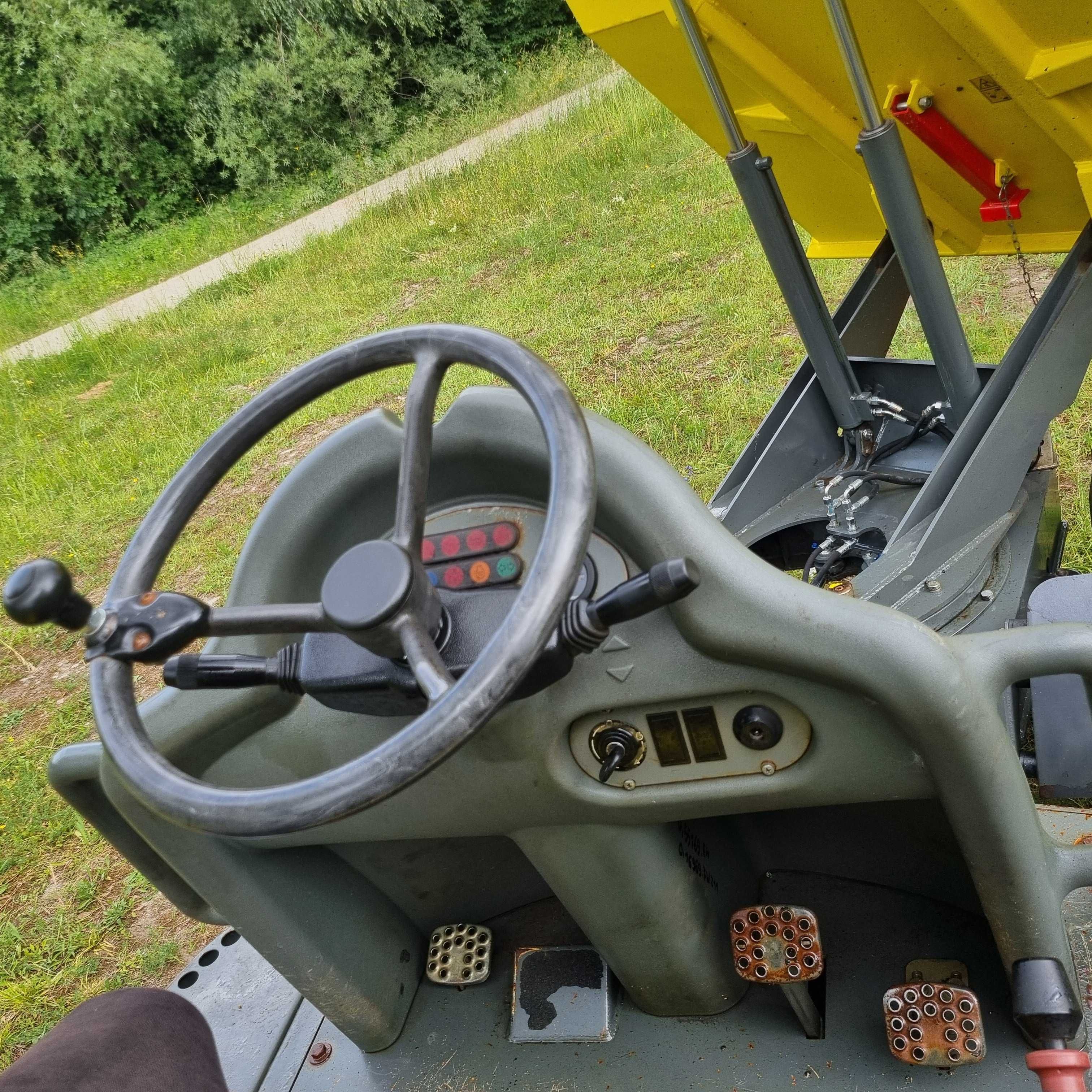 Wozidło 4t Wacker Neuson 4001 z Norwegii 2100mt 4x4+KIPER+OBRÓT 2017r