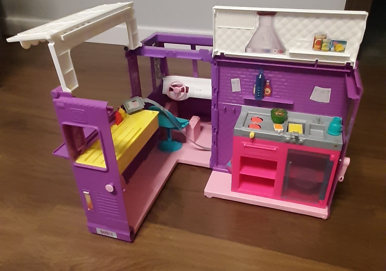 Foodtruck Barbie+lalki  STAN IDEALNY