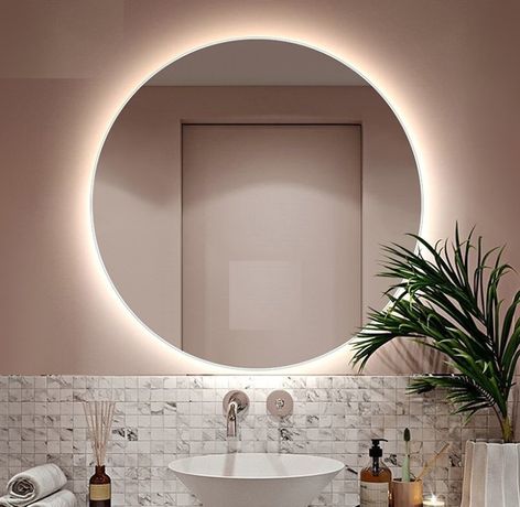 ‼️Акция Зеркало LED Подсветкой для ванной 40 см-1165 грн! Производство