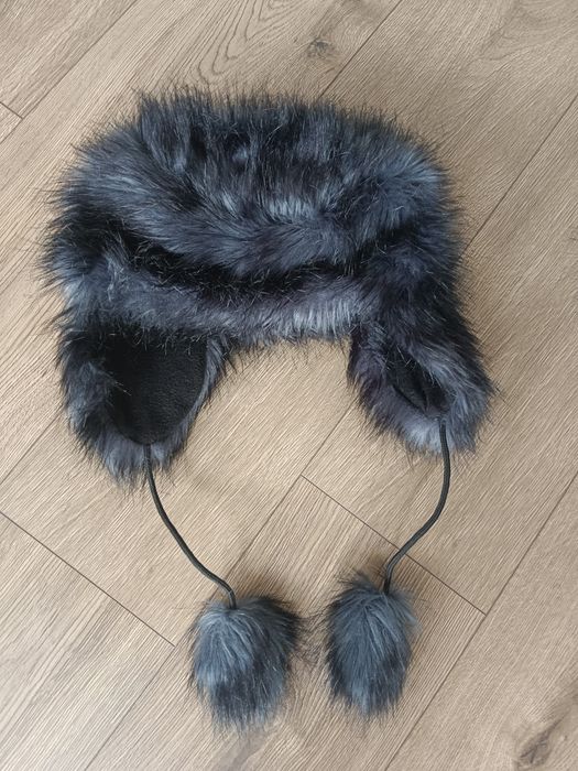 Czapka damska futrzana zimowa bardzo ciepła