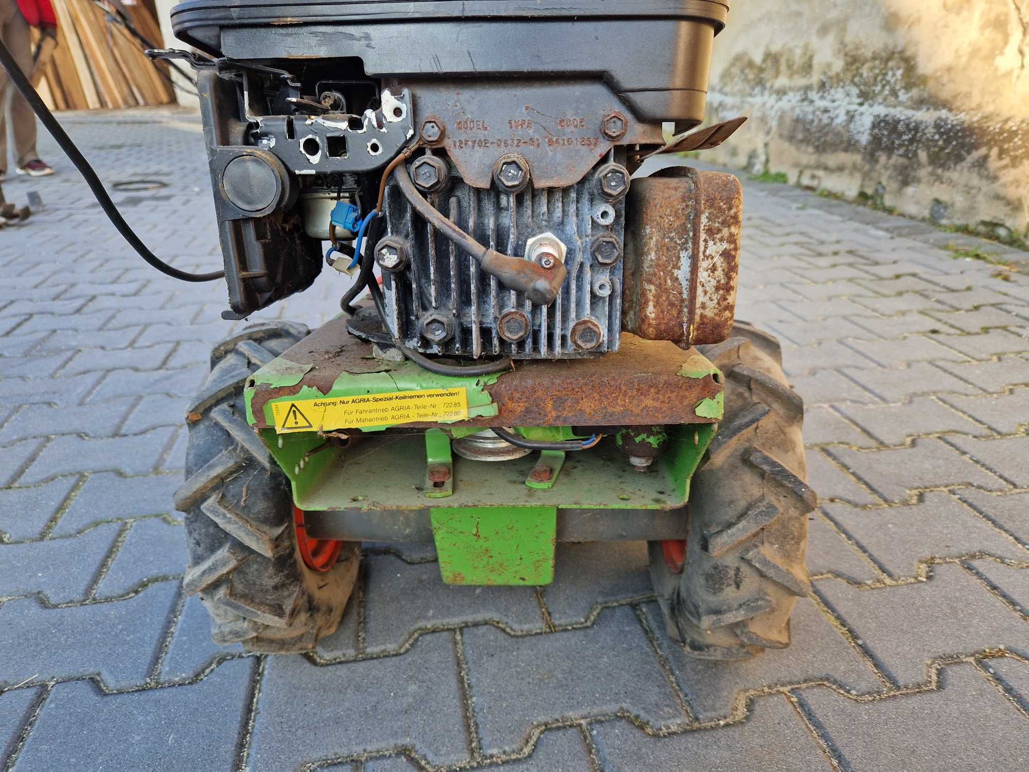 Kosiarka listwowa AGRIA 4300 R - USZKODZONA!!