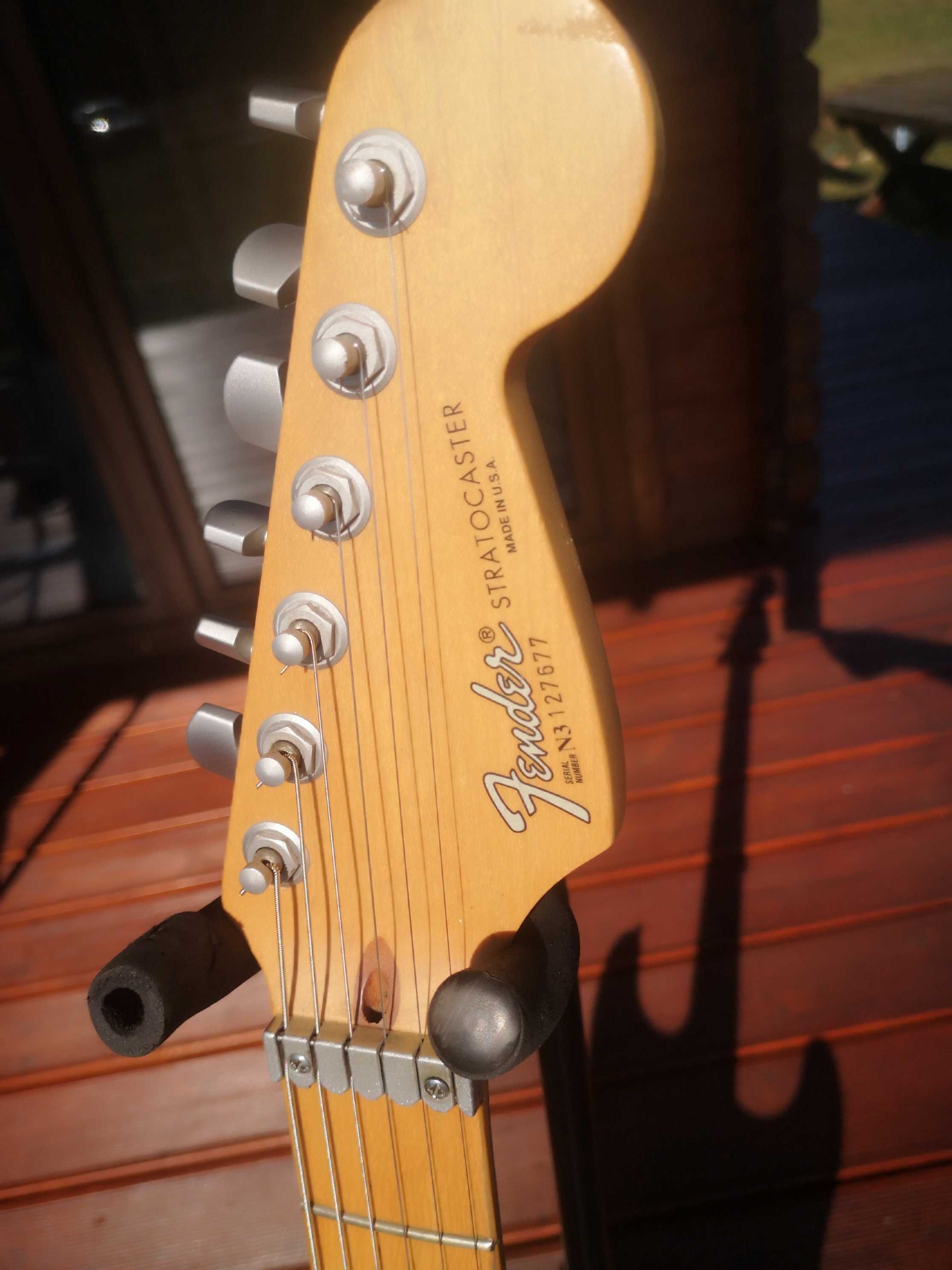 FENDER STRATOCASTER USA Deluxe Plus Hss 1993 Midnight Wine
