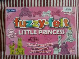 Jogo criativo feltro princesas