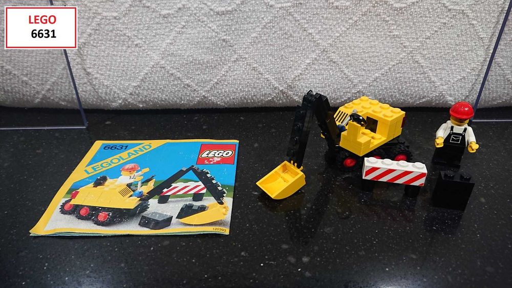 Lego CITY Classic: 6614; 6513; 6631; 6686; 6658; 6604; 625; 6527