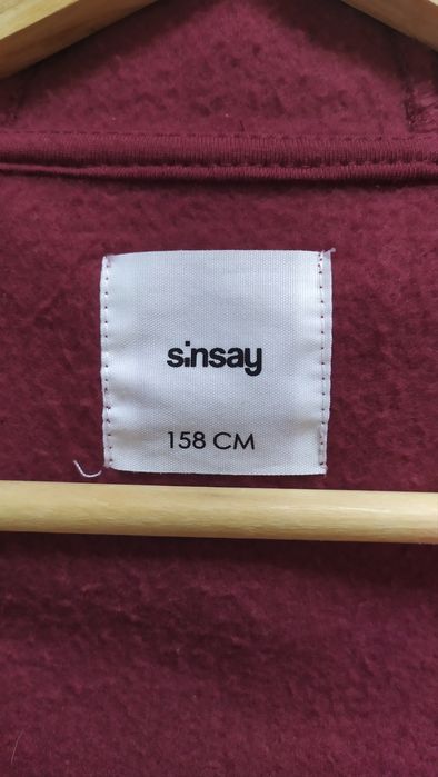 Bluza z kapturem Sinsay rozmiar 158 dla dziewczynki