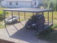 Wiata garażowa 6*6 na dwa samochody