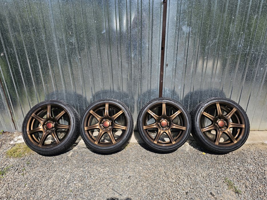Koła 5x114.3 18 FN2 Type R , 7.5j et55+opony zima Imperial 225/40/18