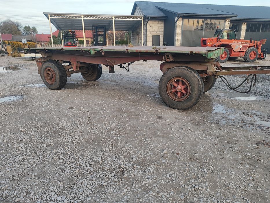Przyczepy wywrotka 2 osiowa wywrot na 3 strony 16t