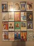 Lote de 21x cassetes originais de varios artistas
