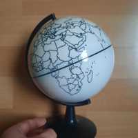 Globus zmywalny idealny do nauki geografii - sprzedam