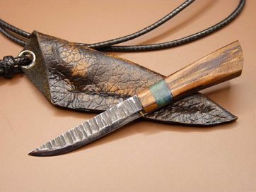 Nożyk ręcznie robiony edc custom