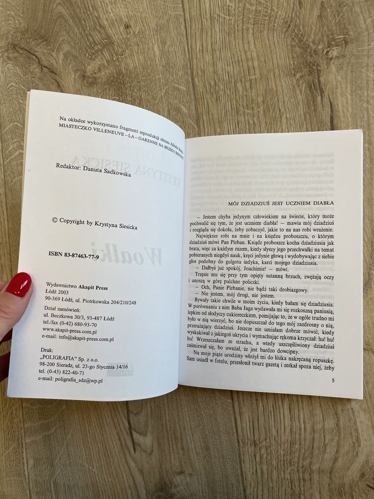 Książka Woalki Krystyna Siesicka