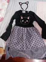 Vestido/Fantasia de Gatinha